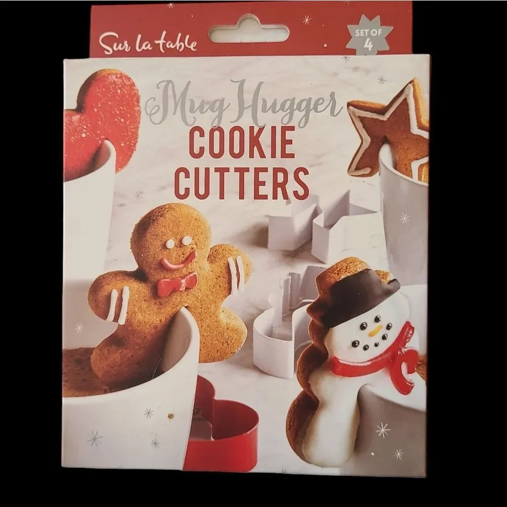 Sur La Table Mug-Hugger Cookie Cutters Set of 4‎